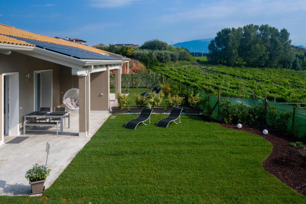 Vonkajšia záhrada v ubytovaní Residence Le Aromatiche