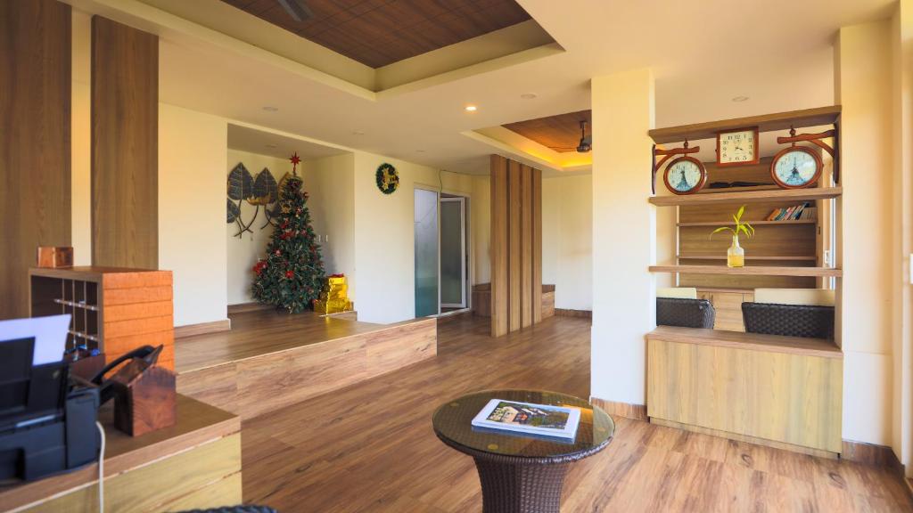 Kuchyň nebo kuchyňský kout v ubytování Shola Crown Resort - Munnar