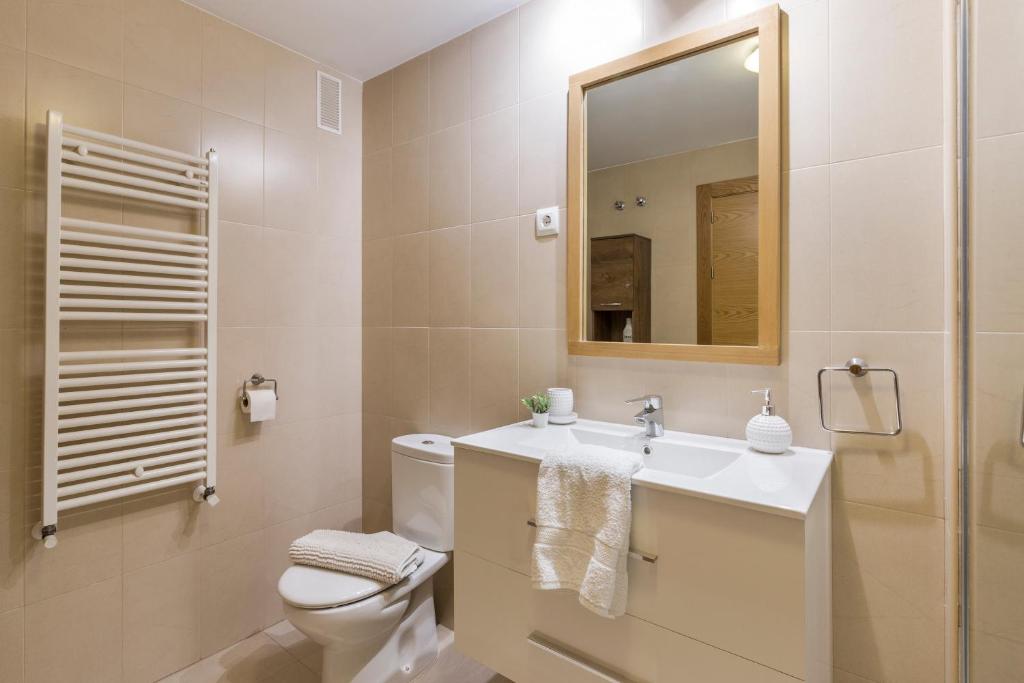 Koupelna v ubytování Casadeluxe Riquelme