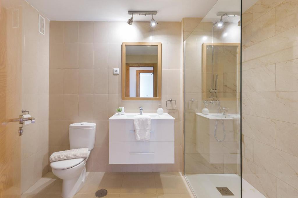 Koupelna v ubytování Casadeluxe Riquelme