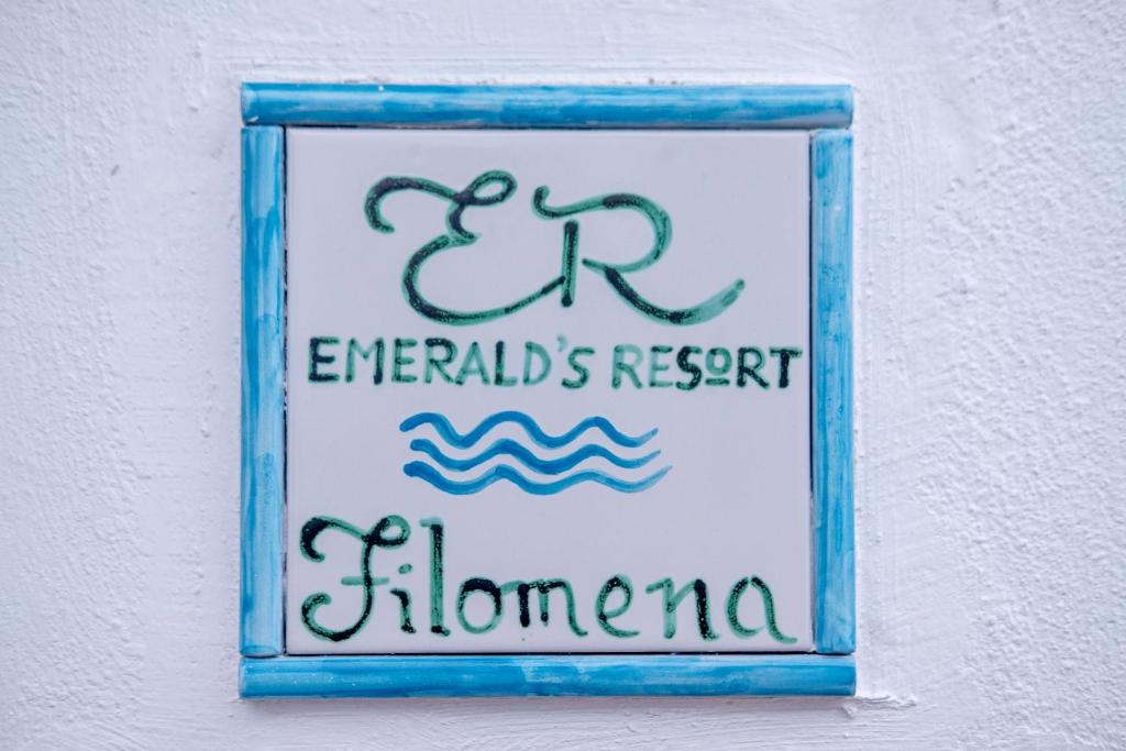 Certifikát, hodnocení, plakát nebo jiný dokument vystavený v ubytování Emerald's Resort - Filomena