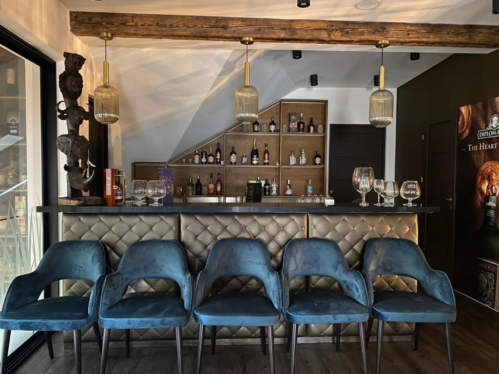 Lounge nebo bar v ubytování A Fogadó