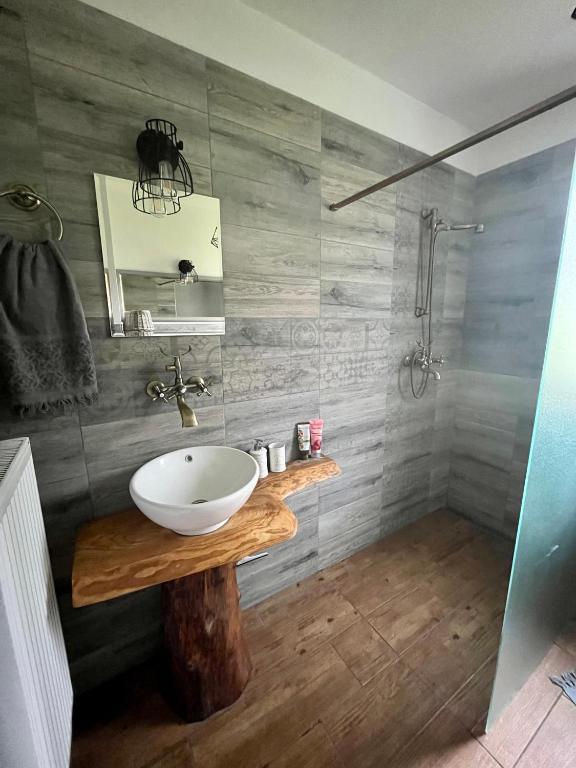Koupelna v ubytování Apartmánový dom Adas