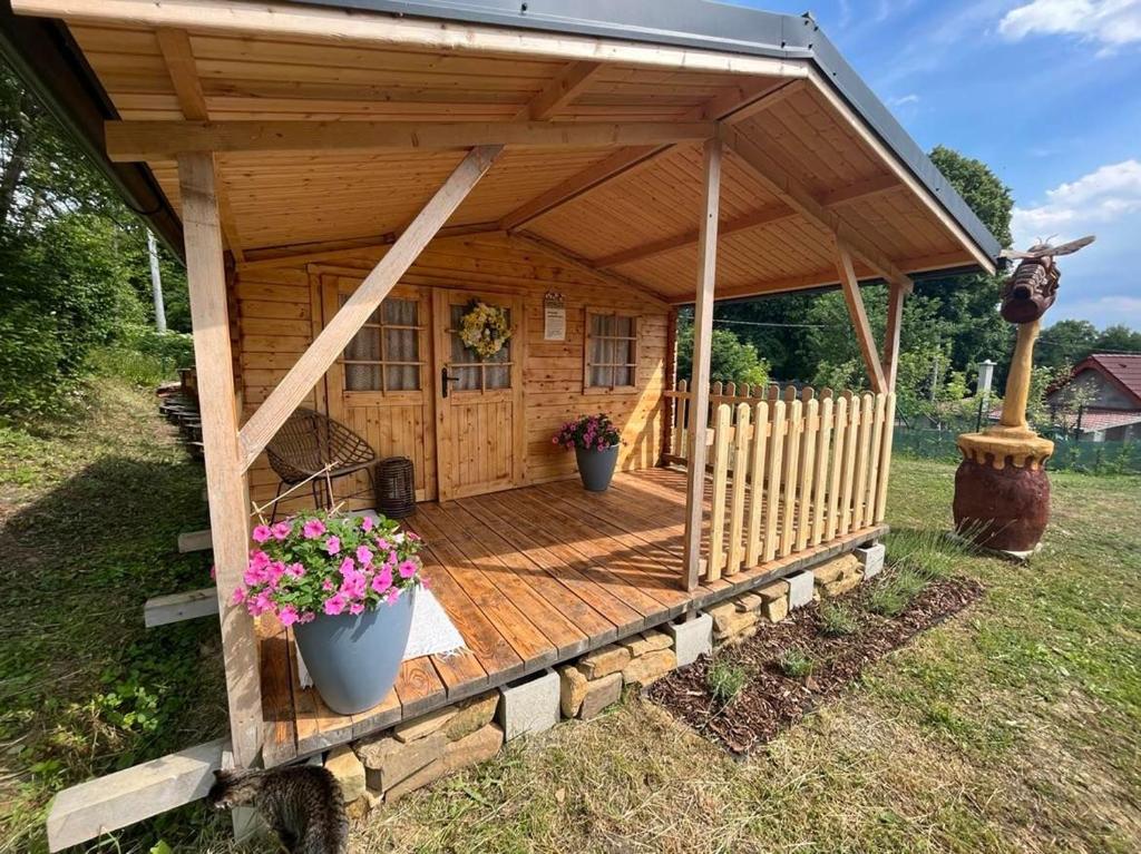 Zahrada ubytování Apartmánový dom Adas