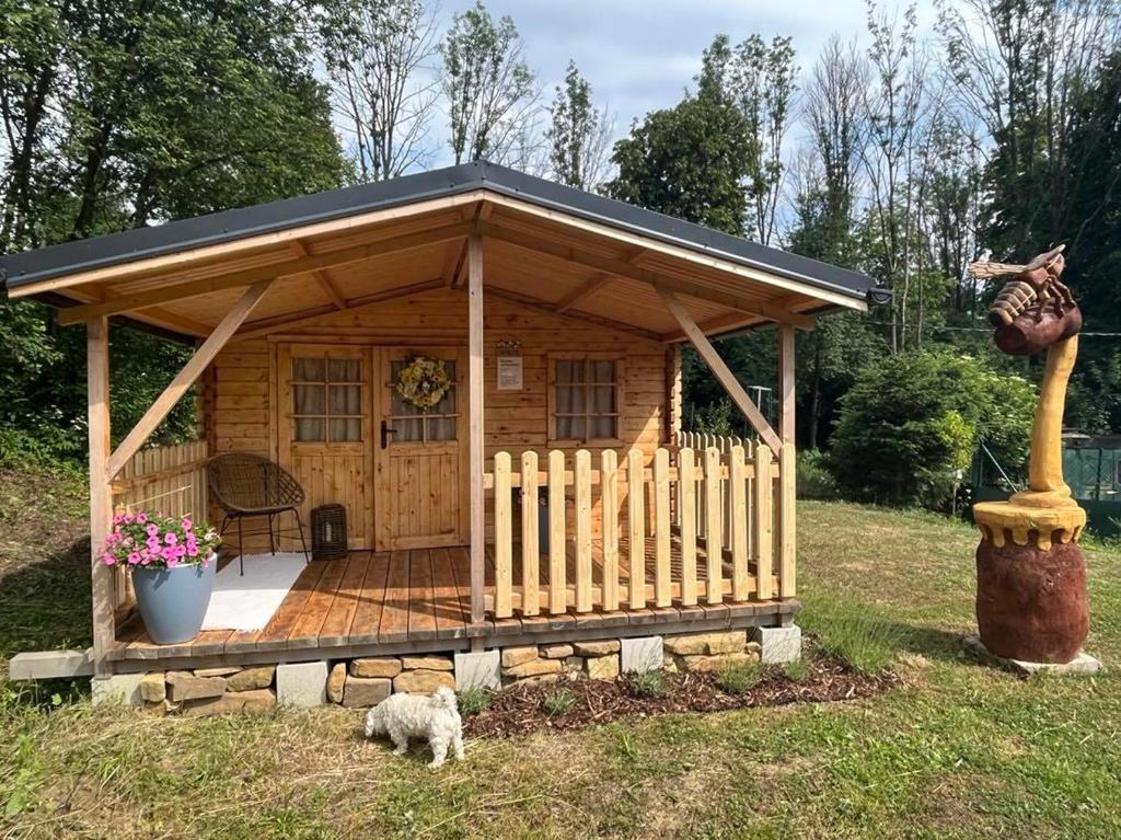 Zahrada ubytování Apartmánový dom Adas