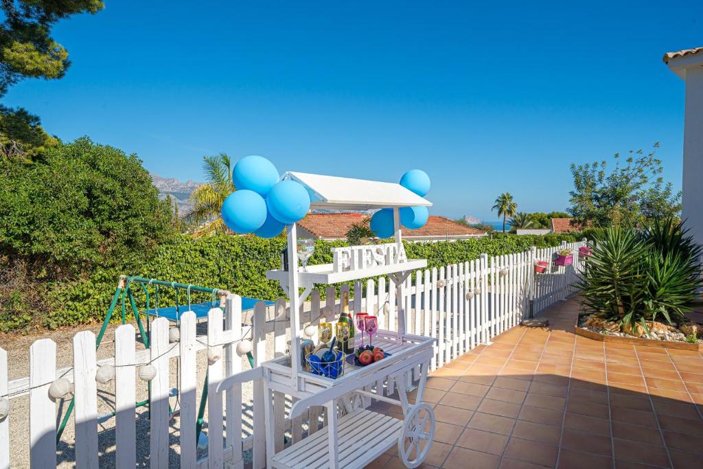 Balkón nebo terasa v ubytování Villa Belmonte FAMILY VILLA