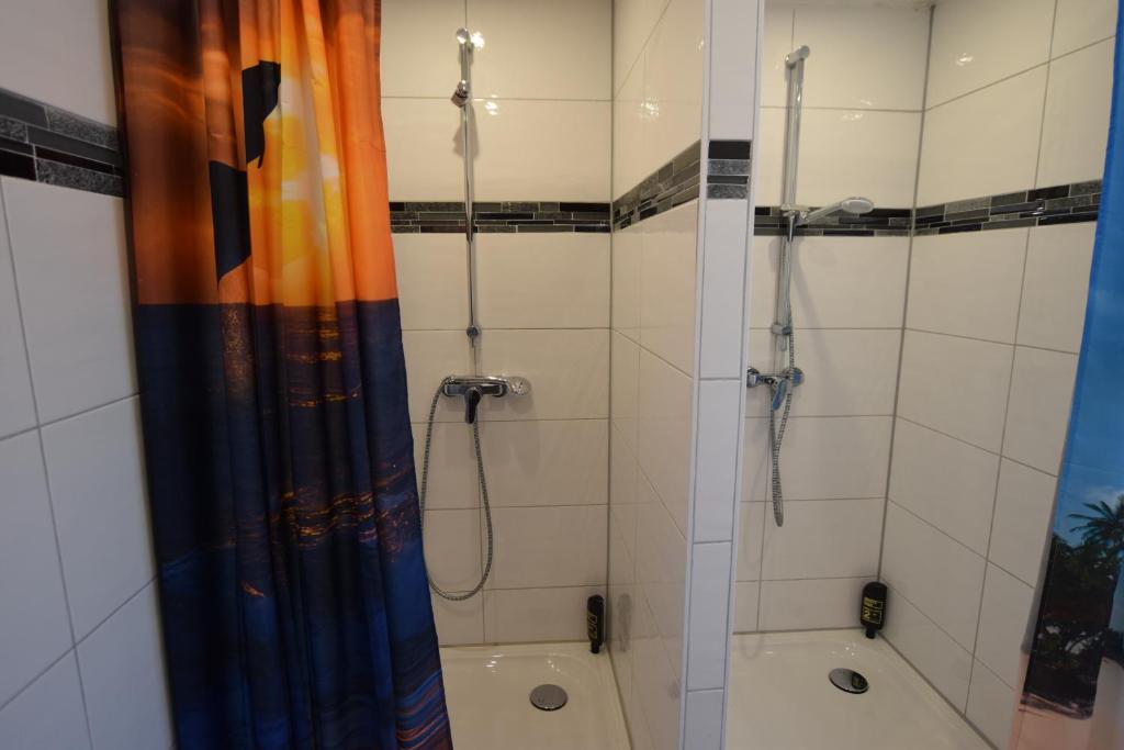 Koupelna v ubytování Apartment Maichingen