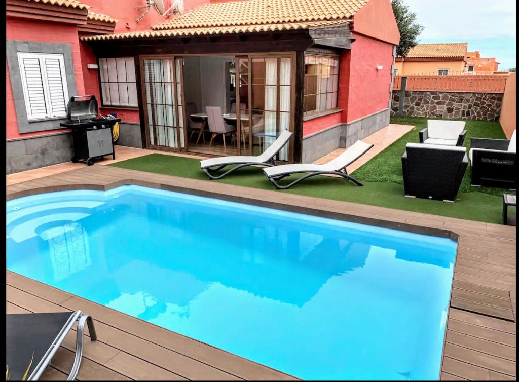 Villas Casa Madriu, Villa de lujo en zona residencial en Corralejo, Fuerteventura