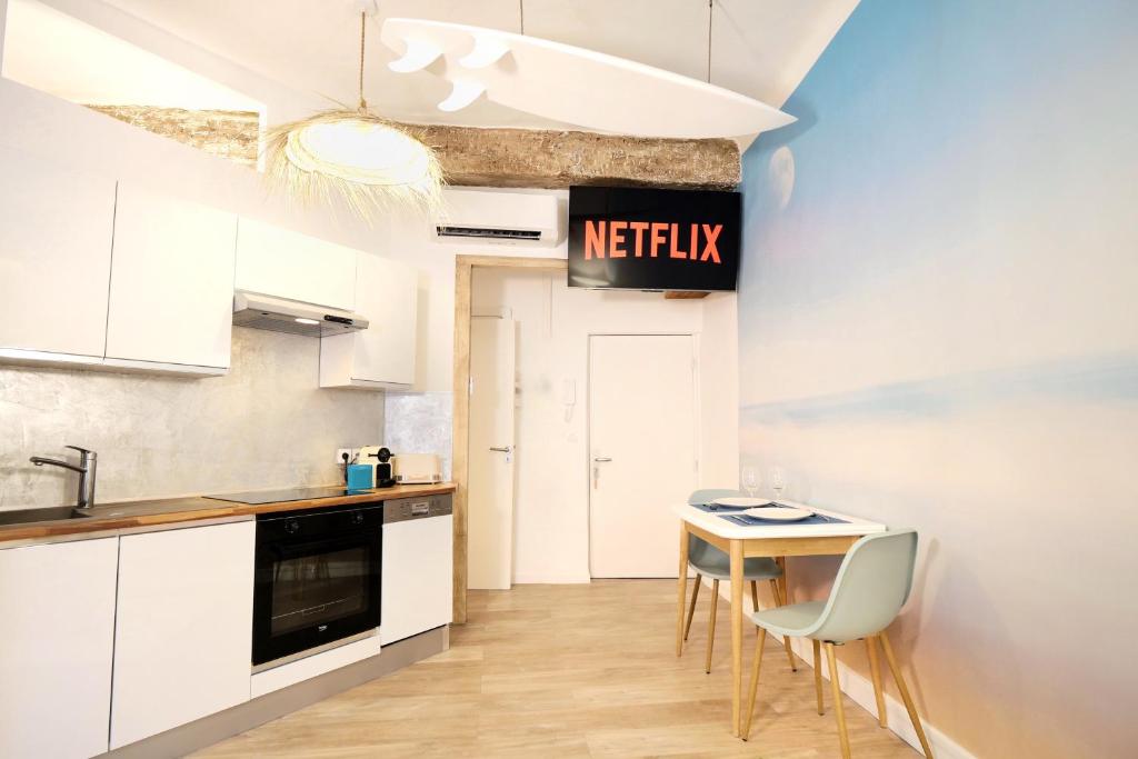 Kuchyňa alebo kuchynka v ubytovaní Appartements Premium en Hyper Centre Ville