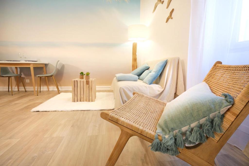Posedenie v ubytovaní Appartements Premium en Hyper Centre Ville