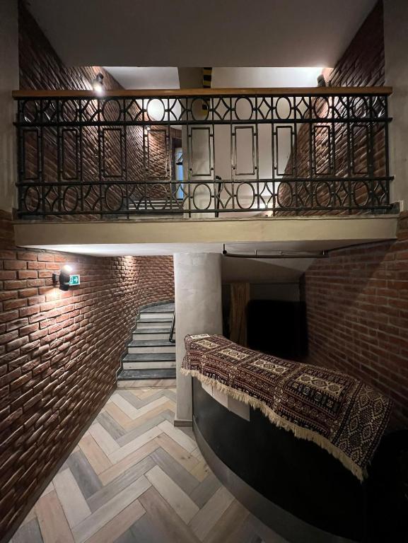 Posezení v ubytování Capital Hotel Garni