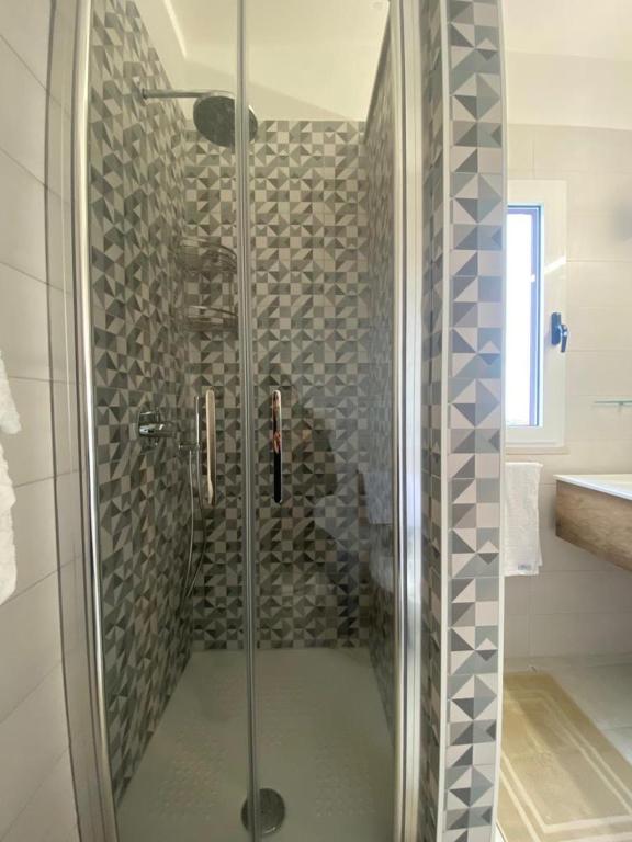 A bathroom at Monolocale V.M 0.23
