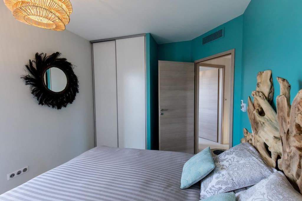 Posteľ alebo postele v izbe v ubytovaní Stanatura Appt 2 chambres vue panoramique #INDENO