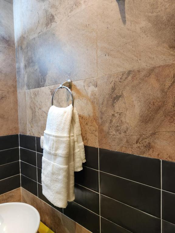 Koupelna v ubytování Hotel La Casona MC
