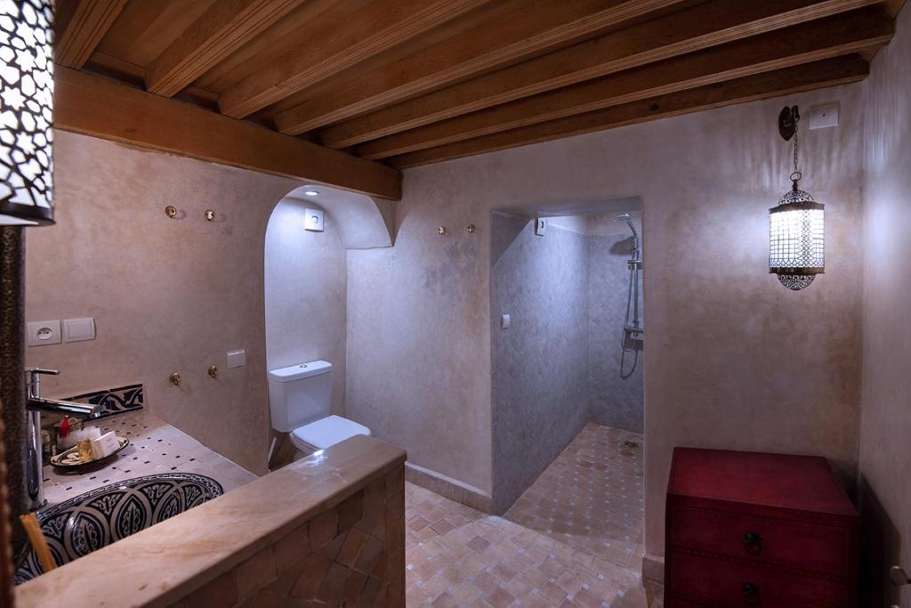Koupelna v ubytování Riad Dar Justo Hotel Boutique & Spa