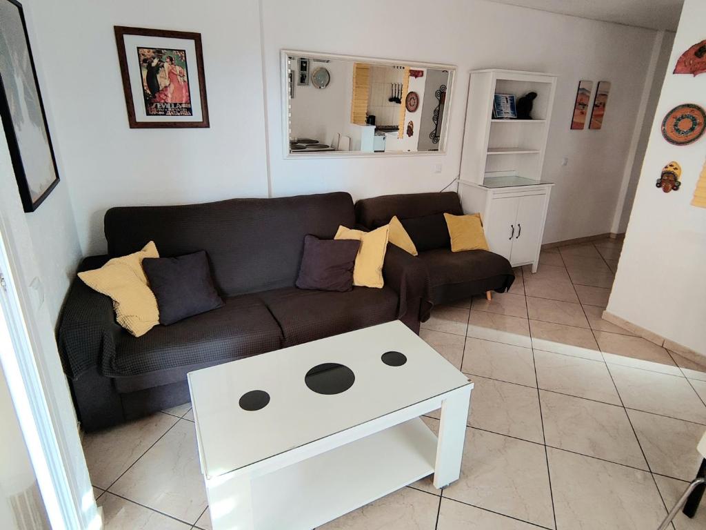 Posezení v ubytování Minerva 1-Bedroom close to the beach park etc