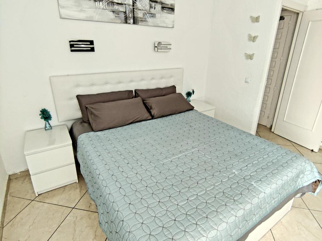 Postel nebo postele na pokoji v ubytování Minerva 1-Bedroom close to the beach park etc