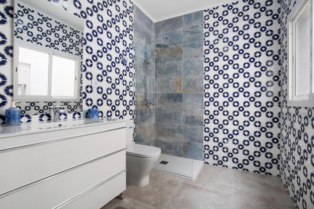A bathroom at Casa Mela