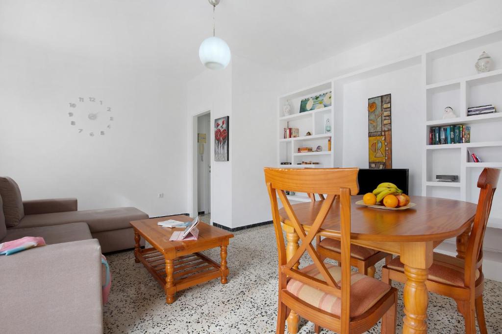 A seating area at Casa Mela