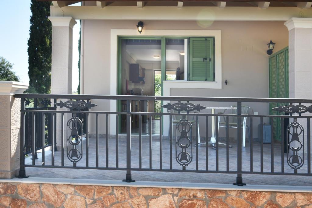 Balkón nebo terasa v ubytování Spyridoula Resort in Corfu