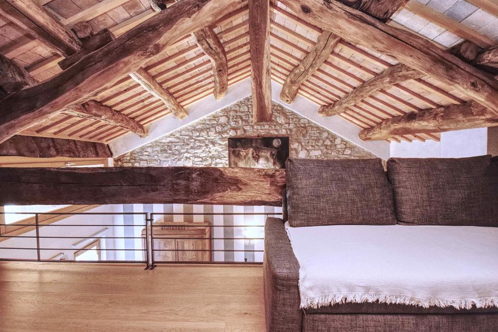 A bed or beds in a room at Romantic Boutique Hospitality