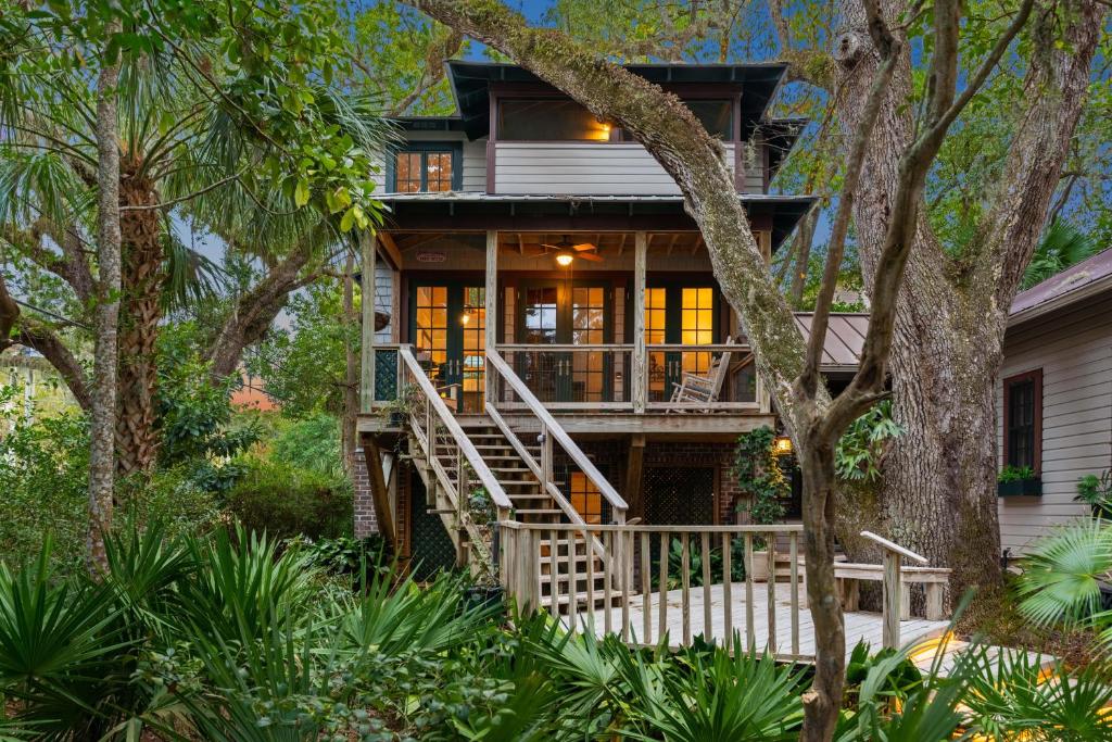 Zahrada ubytování The Treehouse - 116 Florence Street