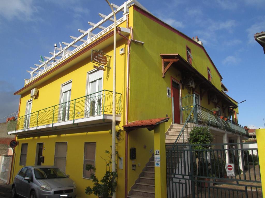 Budova, kde se bed and breakfast nachází