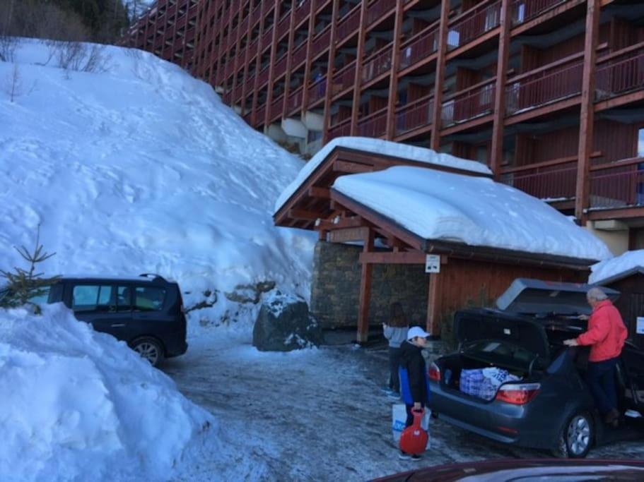 Appartement La Marmotte, Arc 2000 v zime