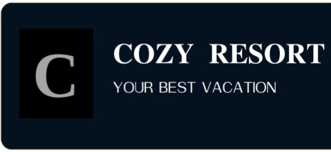 een bord met de woorden gezellig resort uw beste vakantie bij Cozy Resort in Matara