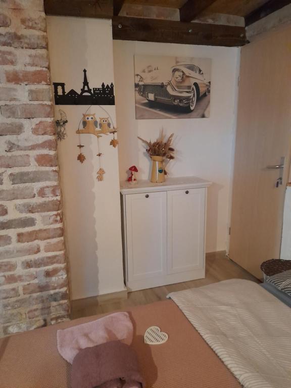 Łóżko lub łóżka w pokoju w obiekcie Apartment Ada bed & breakfast