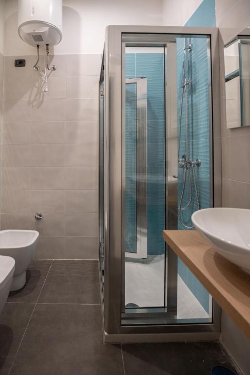 Kúpeľňa v ubytovaní Doria Suites Napoli