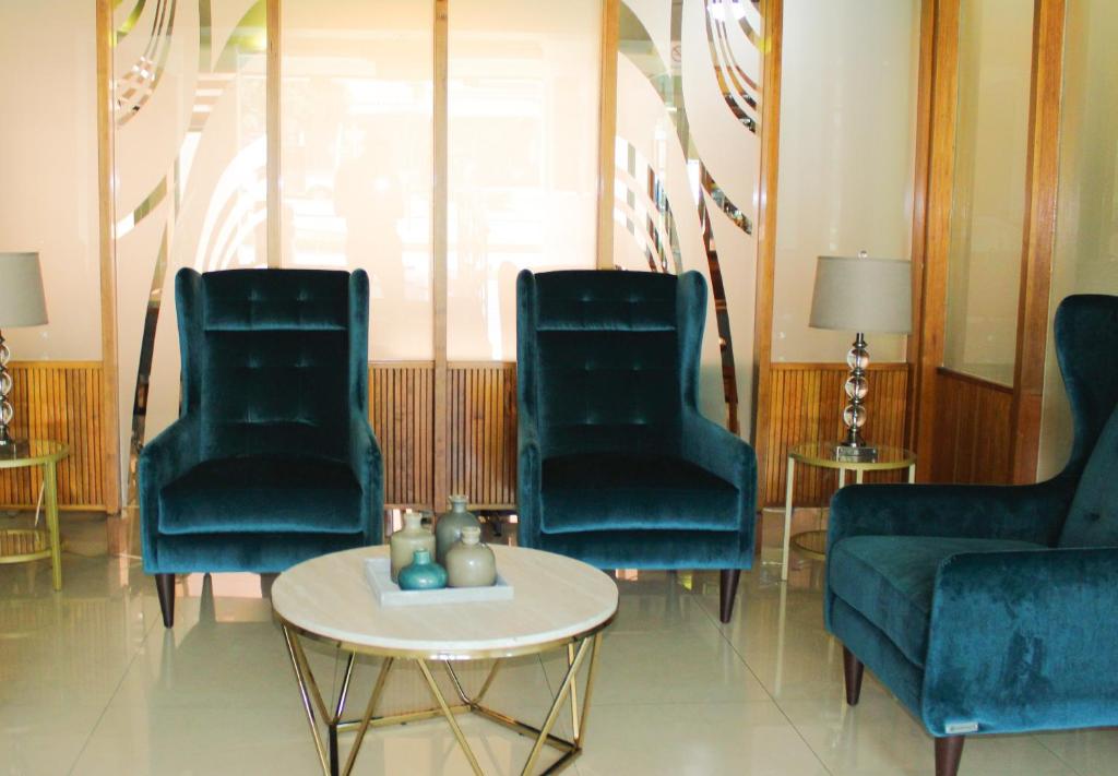Posezení v ubytování Hotel Mirage