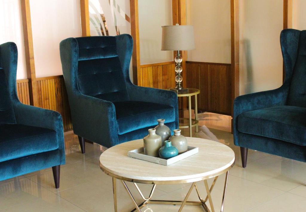 Posezení v ubytování Hotel Mirage