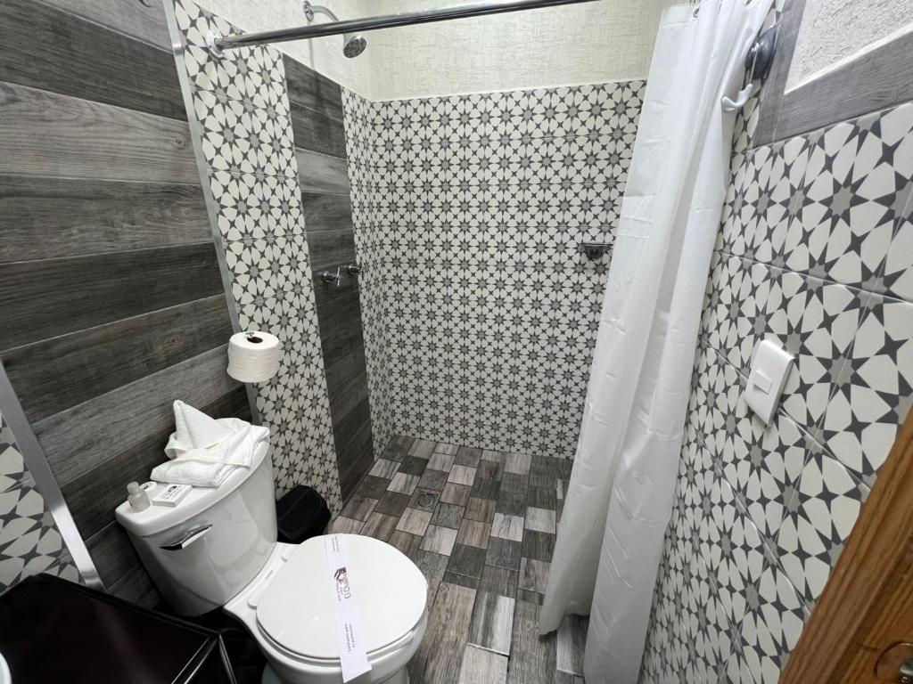 Koupelna v ubytování CASA EL CHALET