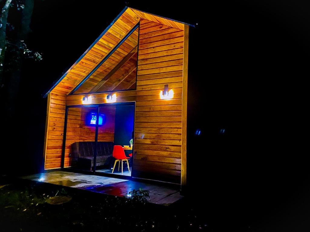 Budova, kde se the luxury tent nachází