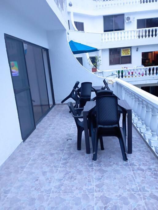 Balkón nebo terasa v ubytování lujoso apartamento