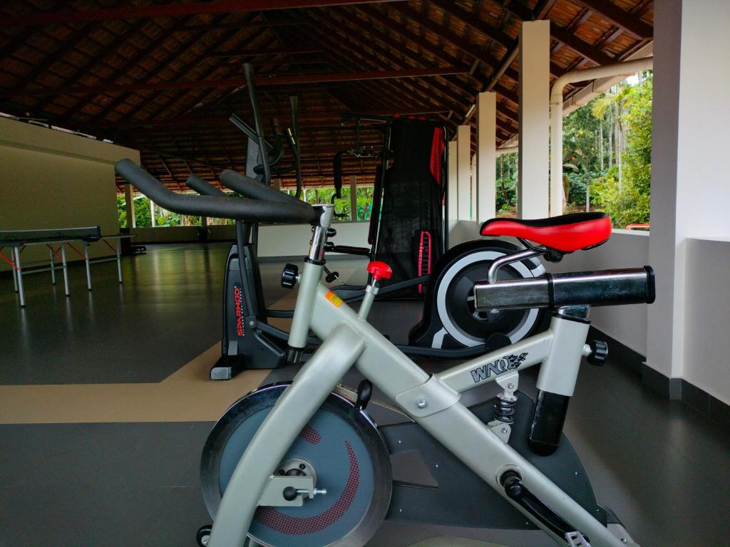 Fitness centrum a/nebo fitness zařízení v ubytování Wayanad Mace Mansion