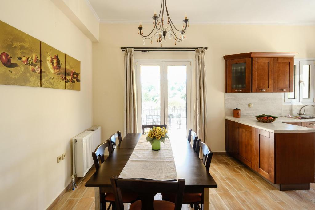 Kuchyň nebo kuchyňský kout v ubytování Casa Bianca