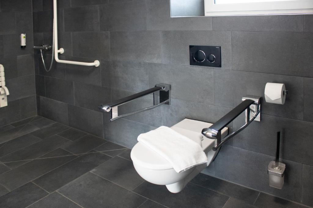 Koupelna v ubytování ING Hotel by WMM Hotels