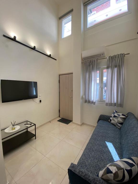 Posteľ alebo postele v izbe v ubytovaní Luxury Loft Kalu Tsesme B