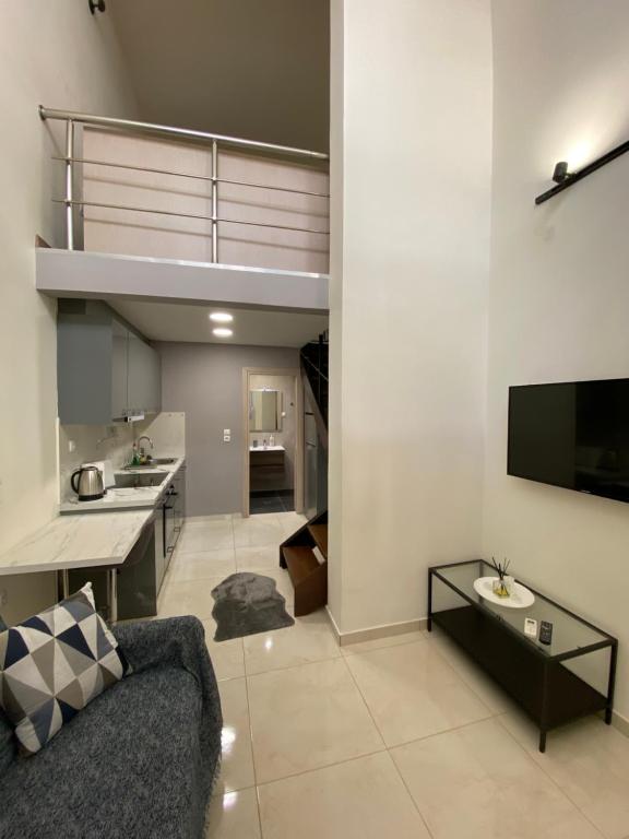 Kuchyňa alebo kuchynka v ubytovaní Luxury Loft Kalu Tsesme B