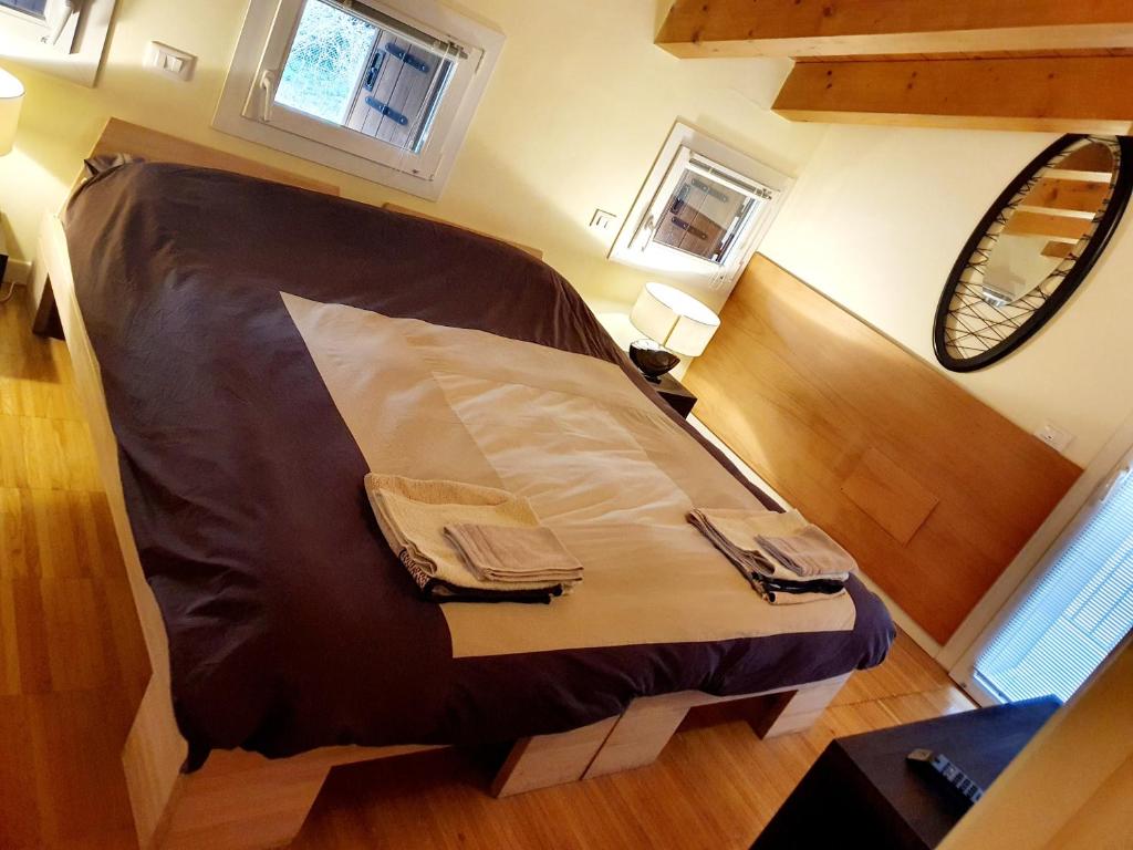 Postel nebo postele na pokoji v ubytování Il Camino Rosso