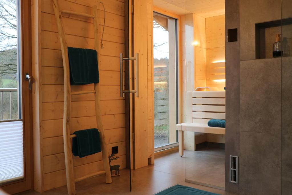 Postel nebo postele na pokoji v ubytování Oaktree-Cottage