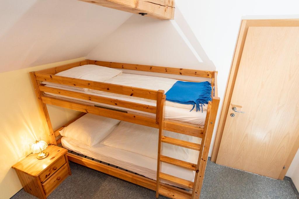 Postel nebo postele na pokoji v ubytování Landhaus Rainer