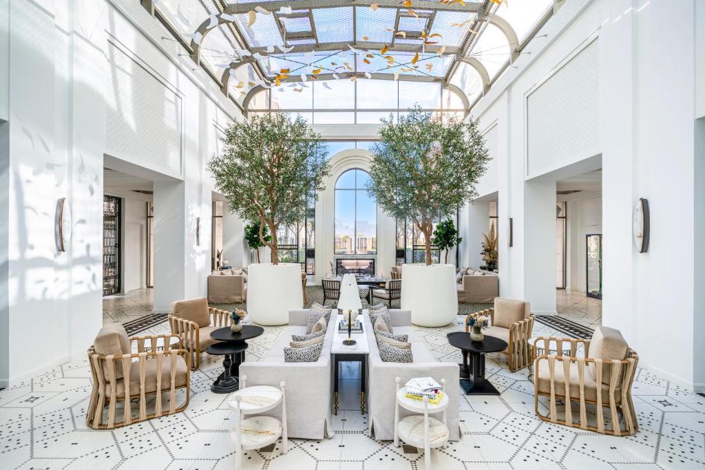 Posezení v ubytování Fairmont La Marina Rabat Sale Hotel And Residences