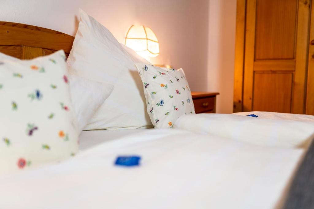 Postel nebo postele na pokoji v ubytování Landhaus Rainer