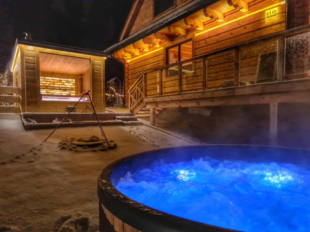 Billede fra billedgalleriet på LK Resort Łapsze domy z prywatną balią i sauną i Łapsze Niżne