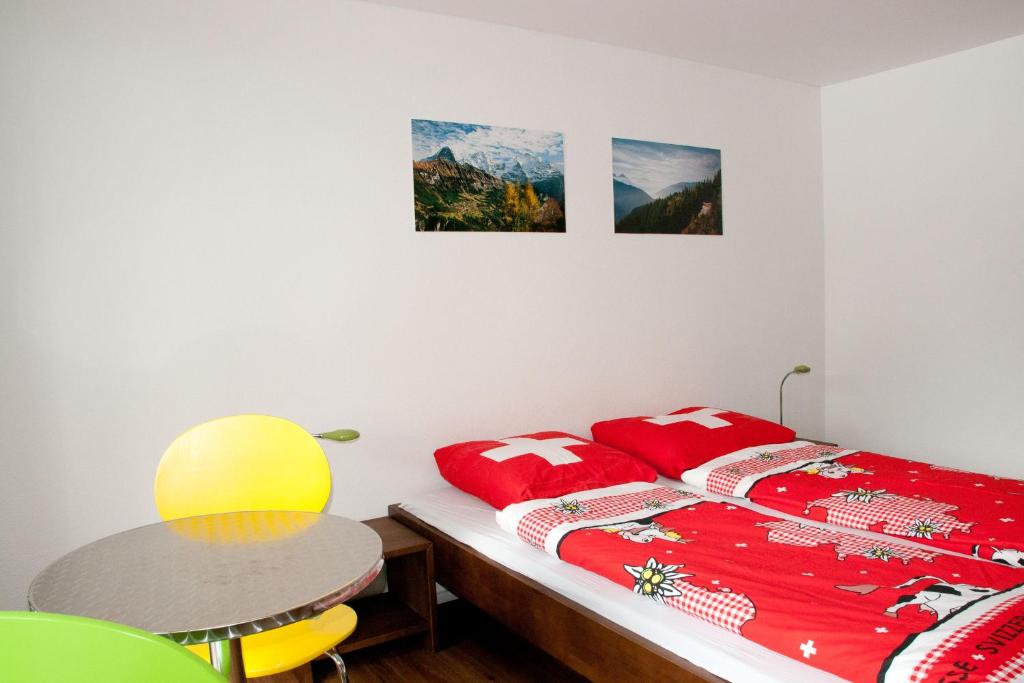 Postel nebo postele na pokoji v ubytování Valley Hostel