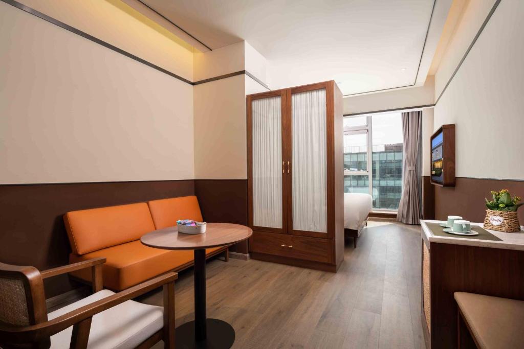 A Memory Hotel-Hotel in the Garden, Beijing Daxing International Airport, Beijing Aerospace Museum, Beijing Wildlife Park, Free daily necessities, Free night snack, Free laundry, English communication well, Free travel advice - Chambre Double Deluxe
