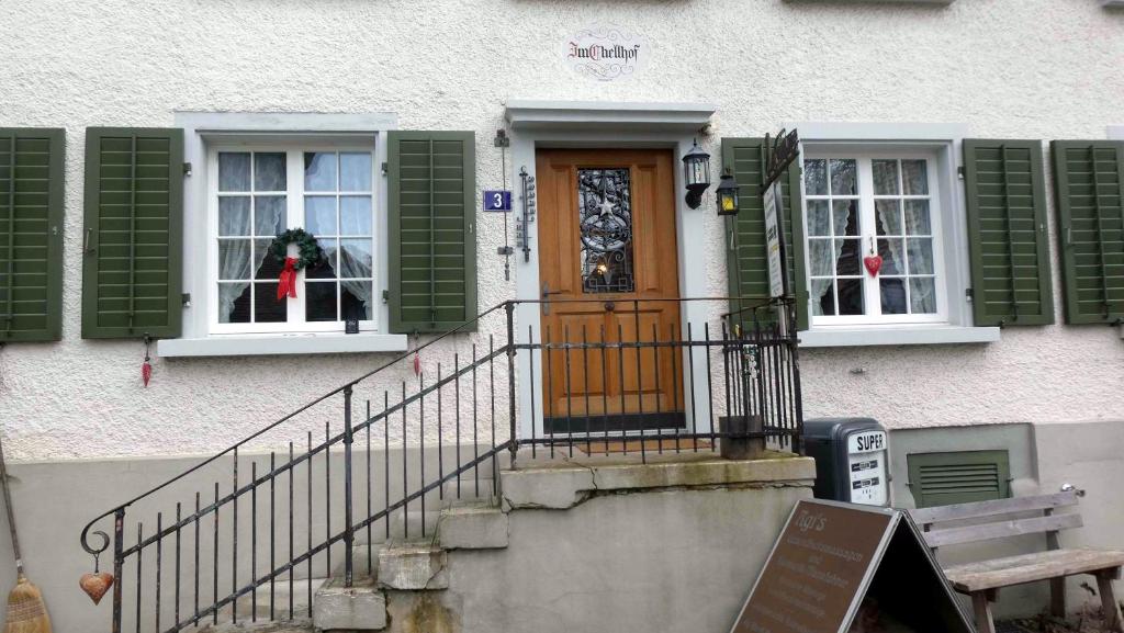 Balcone o terrazza di Bed & Breakfast Im Chellhof